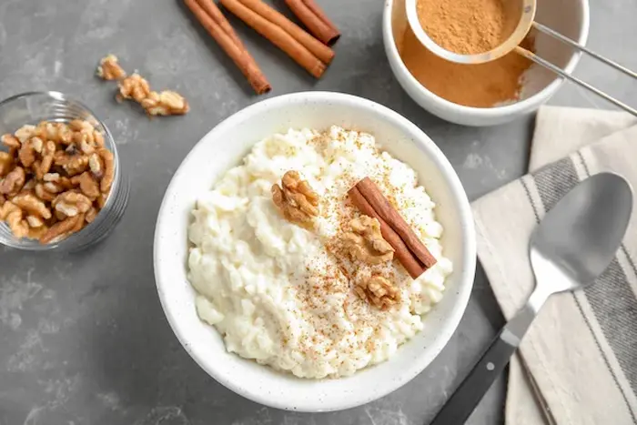 plato de arroz con leche español