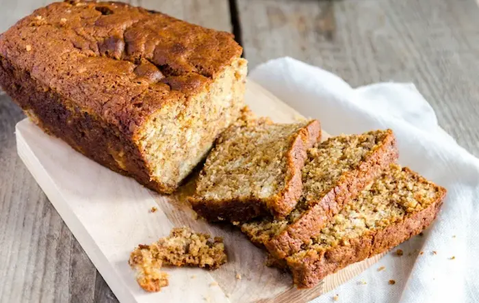 pan de plátano y naranja