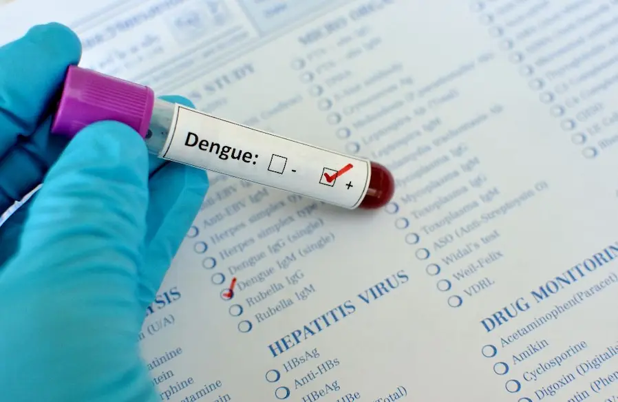 Prueba de dengue
