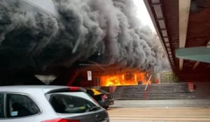 Incendio en las condes