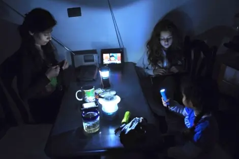 Chile sin luz
