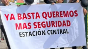 Inseguridad en estación central