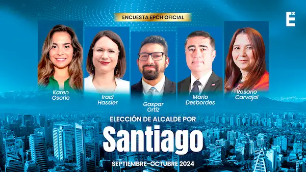 encuestas municipales santiago centro