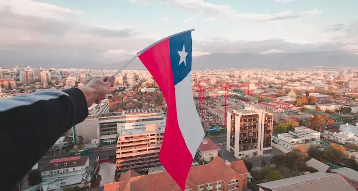 paisaje de santiago de chile