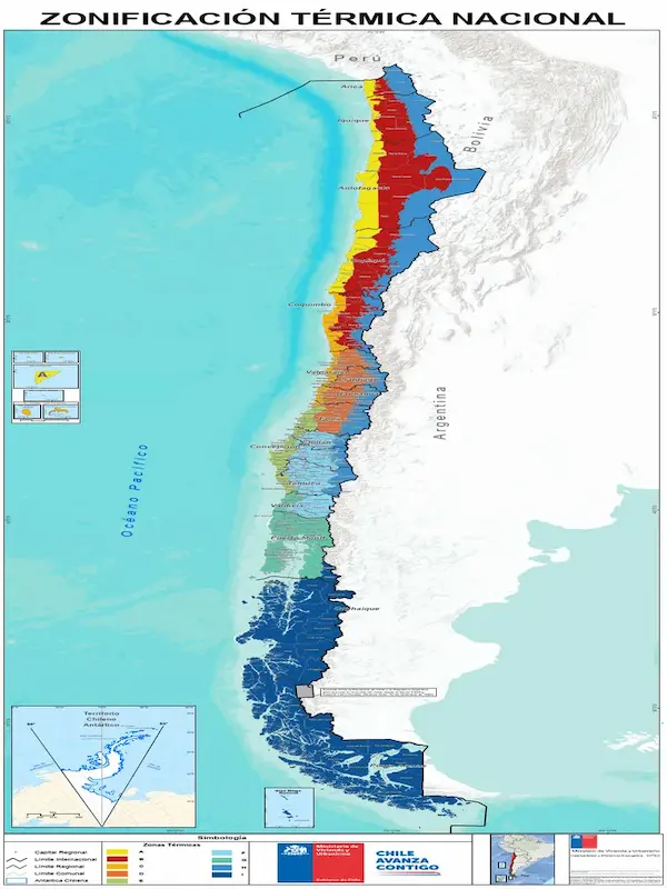 Zona térmica 4: Centro costero