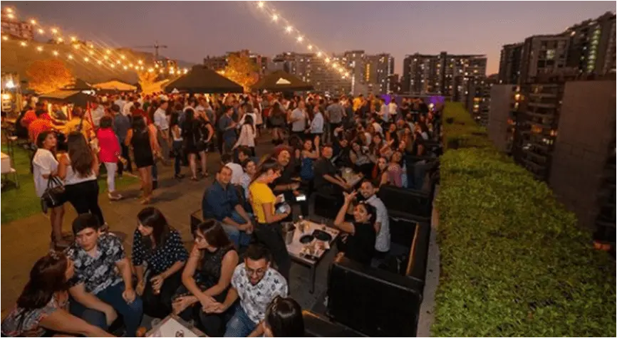 Lugares para un after office en Santiago
