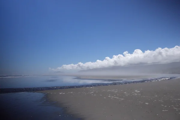 Playa de Cucao, en la costa oeste de Chiloé
