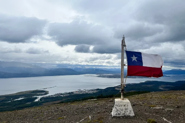 Puerto Williams en la isla Navarino, junto al canal Beagle